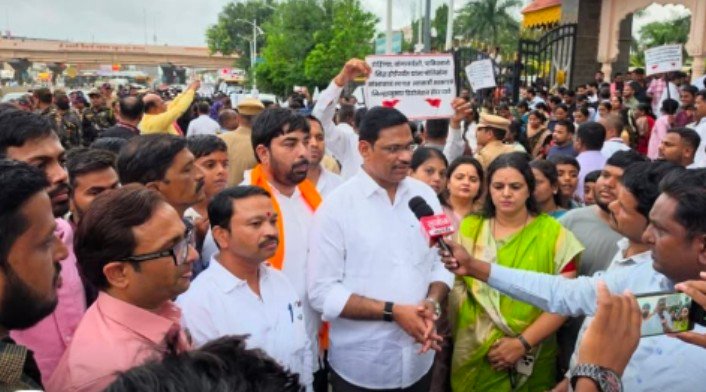 ताथवडेतील अल्पवयीन मुलींवरील अत्याचाराविरोधात जनआक्रोश मोर्चा