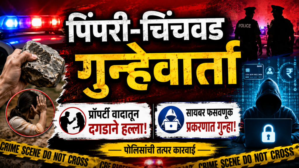 प्रॉपर्टीच्या वादातून महिलेला मारहाण; दगडाने हल्ला, दोघांविरुद्ध गुन्हा