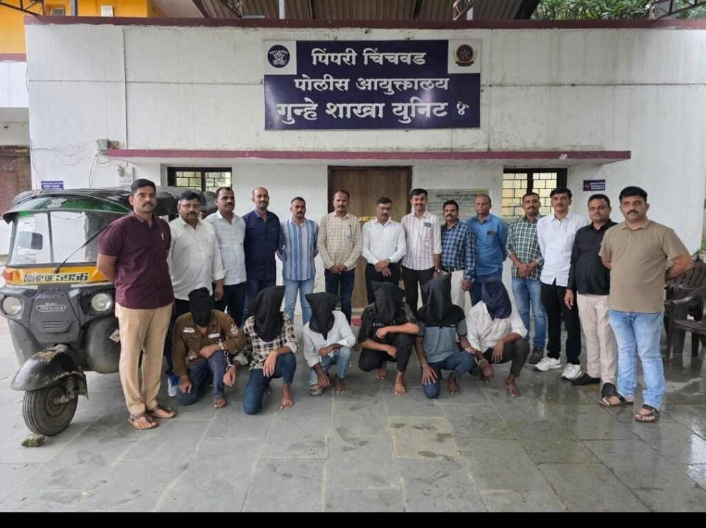 दरोड्यातील सहा सराईत आरोपी जेरबंद